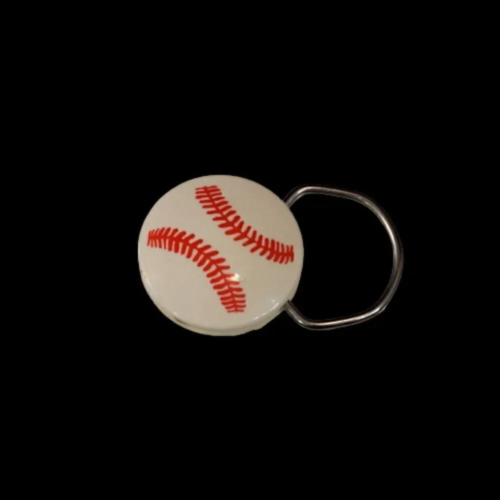 Vintage Bank 1 One Advertising Keyring Catch Home Run Fever Key Holder